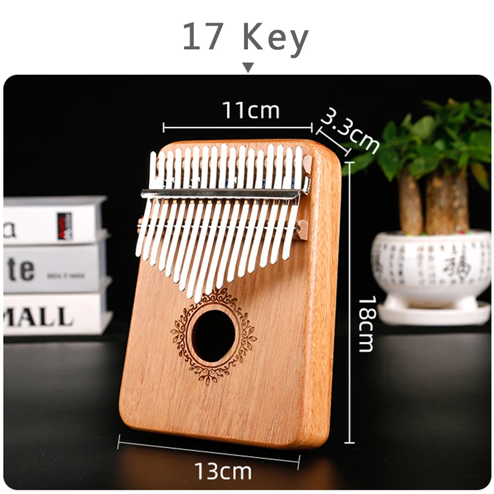 Калімба 17 клавіш Wood Finger Piano
